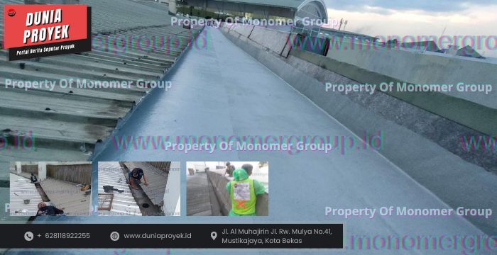 Harga Waterproofing Fiberglass per-m2 Terbaru