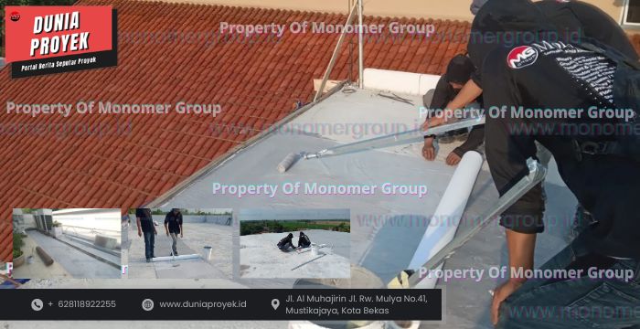 Harga Jasa Waterproofing Fiberglass Terbaru Anti Bocor