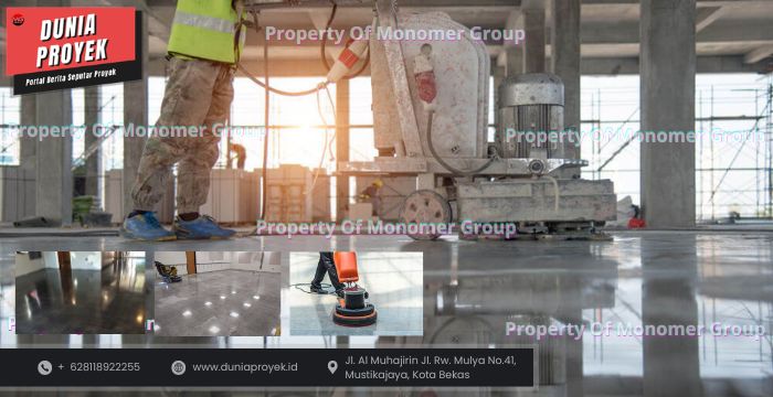 Pemasangan Polish Concrete Profesional Terbaik