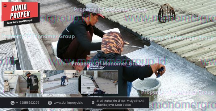 Jasa Waterproofing Serat Karbon Jawa Barat Profesional & Bergaransi