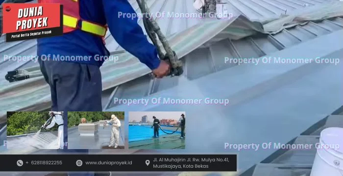 Pasang Polyurea Atap Profesional & Bergaransi