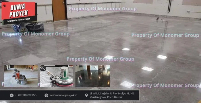 Harga Polish Concrete Murah Area Bekasi Profesional